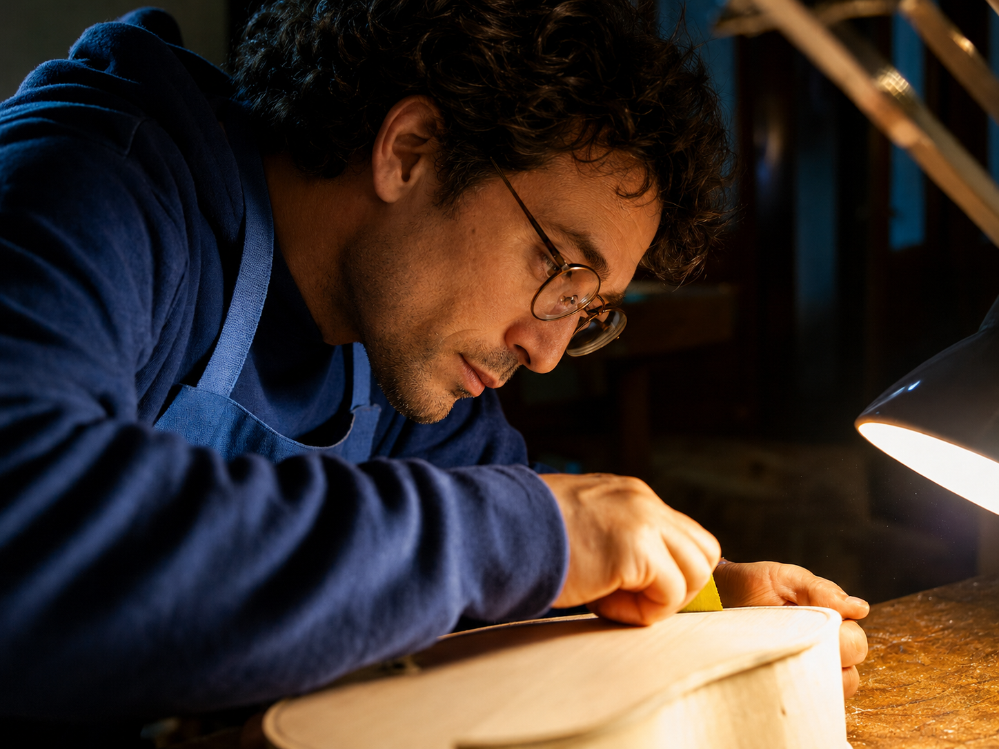 Théo Moreau at work
